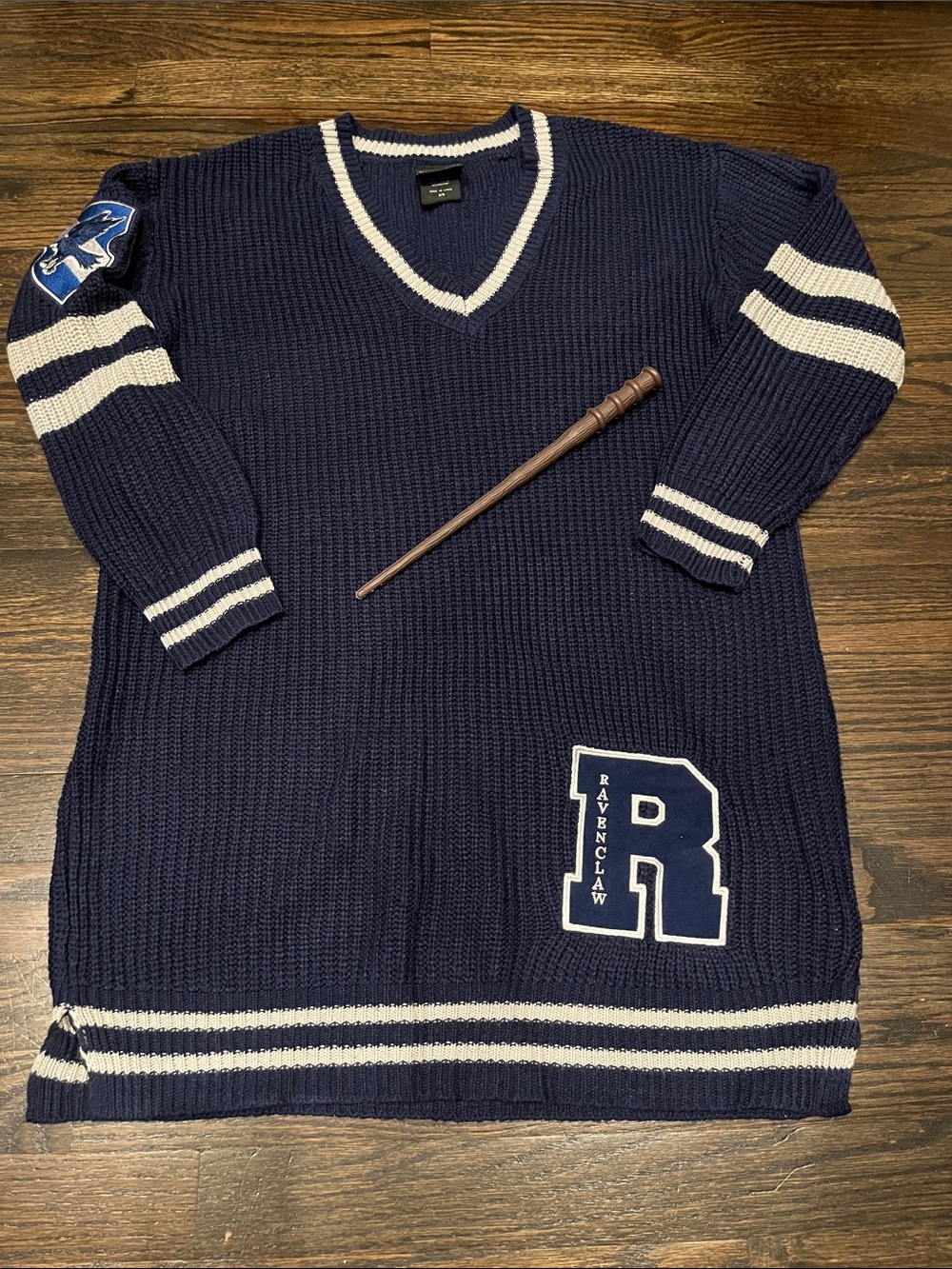 Harry Potter Ravenclaw Sweater Dress size XS Oversized fit